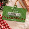 Personalized Santa Saw Your Wish List Money Holder Ornament Gift for Family & Friends LM32 670377