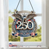 Custom Family Name USA Eagles 250th Anniversary Semiquincentennial 1776-2026 Acrylic Suncatcher CH07 910860
