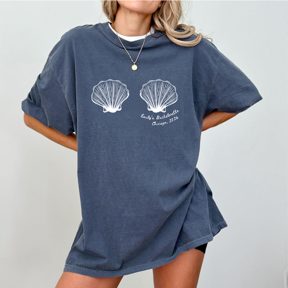 Personalized Name Coastal Bach Beach Bachelorette Party Comfort Shirt LM32 669493