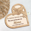 Personalized The Year You Became Our Mommy 2-Layered Wooden Plaque With Stand LM32 899621