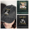 Custom Photo Look Who's A Senior Washed Denim Baseball Cap - Back To School Gift CH07 180318