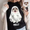 Custom Dog Photo Halloween Dark Shirt - Personalized Halloween Gift for Dog Lovers CH07 180178