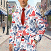Personalized 250 Years Of Freedom America Men's Suit CH07 911034