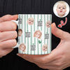 Custom Baby Face Best Dad, Mom Ever Print Full Mug - Personalized Gift for Parents LM32 899783