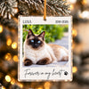 Custom Photo Forever In My Heart Acrylic Ornament Pet Loss Christmas Gifts LM32 670199