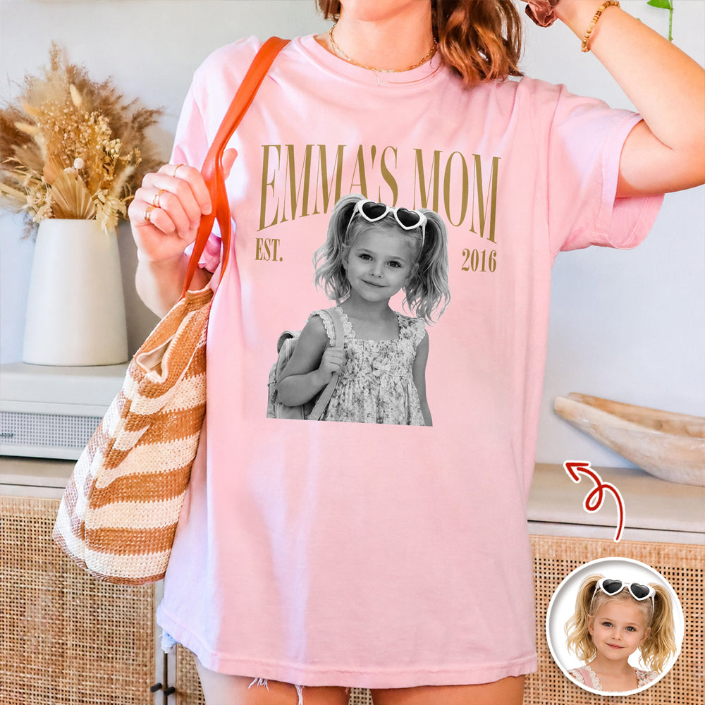 Personalized Vintage Photo Dad, Mom Comfort Shirt HO82 903270