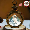 Custom Photo Christmas Candlelight Lantern Ornament For Dog Lovers HA75 897510