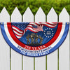 American Flag - USA 250th Anniversary Semiquincentennial Non-Pleated Fan Flag HO82 901056