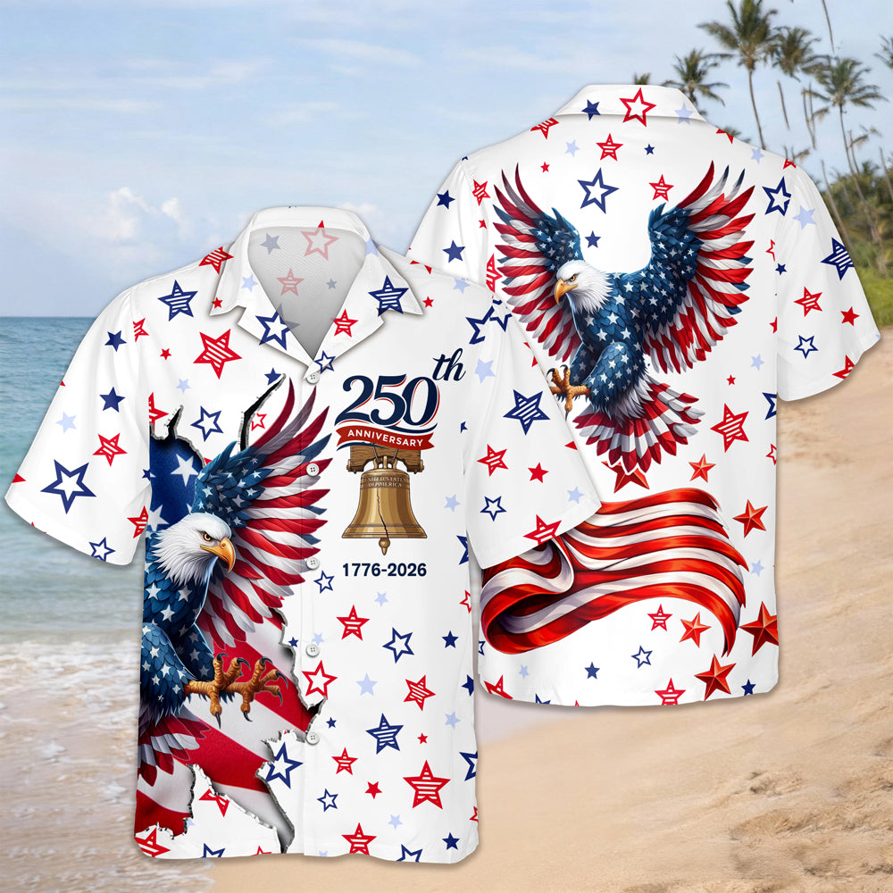 Personalized American 250th Anniversary Hawaiian Shirt CH07 910940