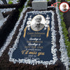 Custom Photo Goodbye Is Not Forever Memorial Grave Blanket LM32 897499