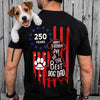 Custom Happy Father's Day To Best Dog Dad Besty Ross Flag Back Dark Shirt LM32 669283