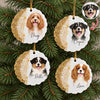 Custom Dog Photo Resin Ornament, Personalized Pet Keepsake, Christmas Gift for Dog Lovers CH07 180562