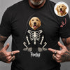 Custom Dog Photo Halloween Dark Shirt - Personalized Halloween Gift for Dog Lovers CH07 180178
