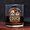 Personalized Professional Couch Tester Whiskey Glass Gift For Dog Lovers HO82 902444