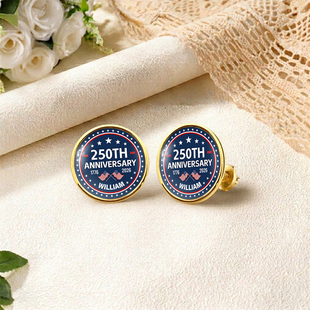 Custom Name America 250th Anniversary 1776-2026 Lapel Pin LM32 899691