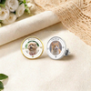 Custom Dog Cat Pet Photo Label Pin Gift For Pet Lovers HA75 921058