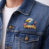 Personalized Patriotic US Flag Bald Eagle Acrylic Pin CH07 910990