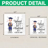 Personalized I Wined A Lot Graduation Napkins For Graduation Party HO82 902194