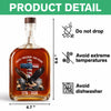250 Years Of Faith & Freedom 1776–2026 Eagle Patriotic Whiskey Bottle HO82 901276