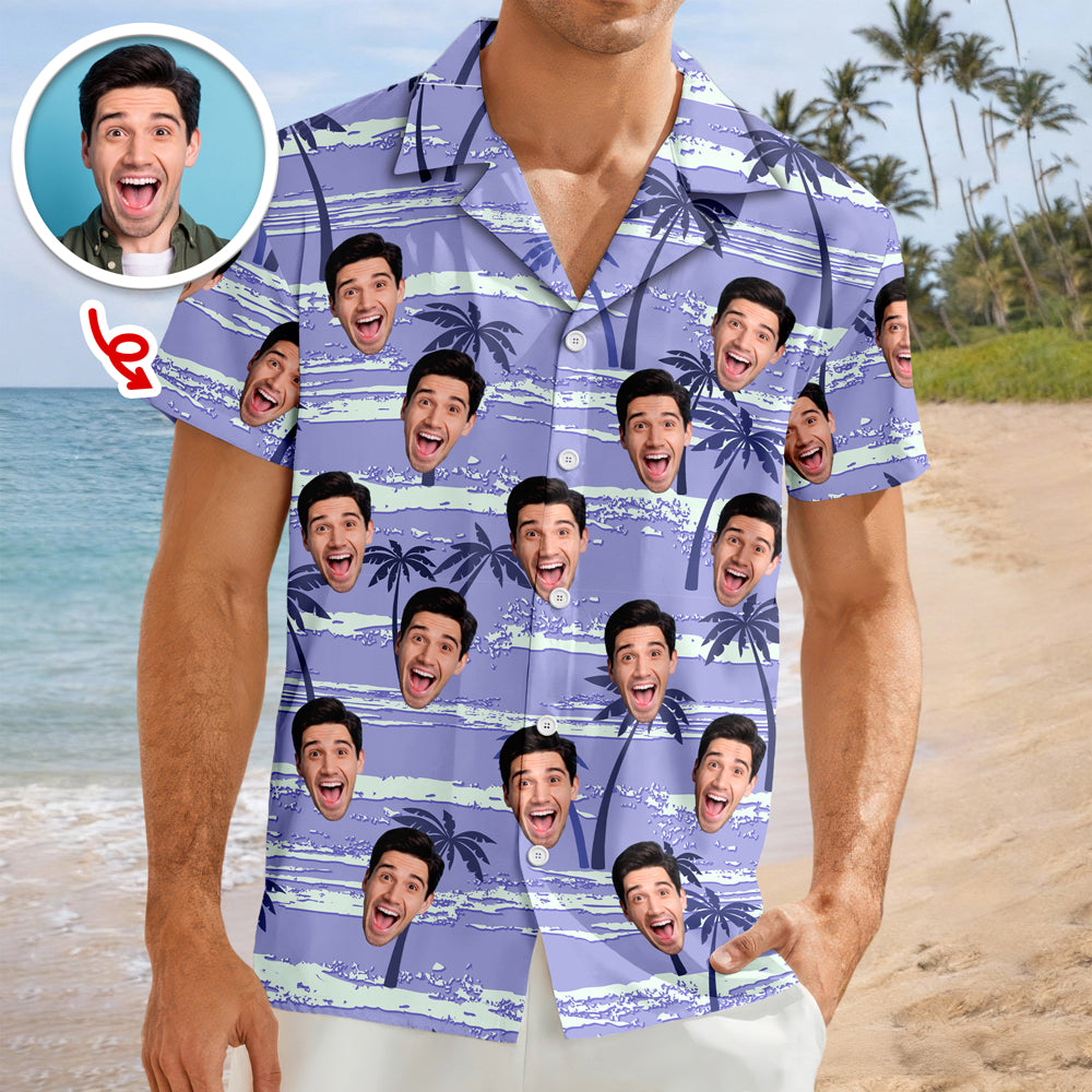 Custom Funny Face Aloha Hawaii Shirt Summer Vacation Outfit CH07 910396
