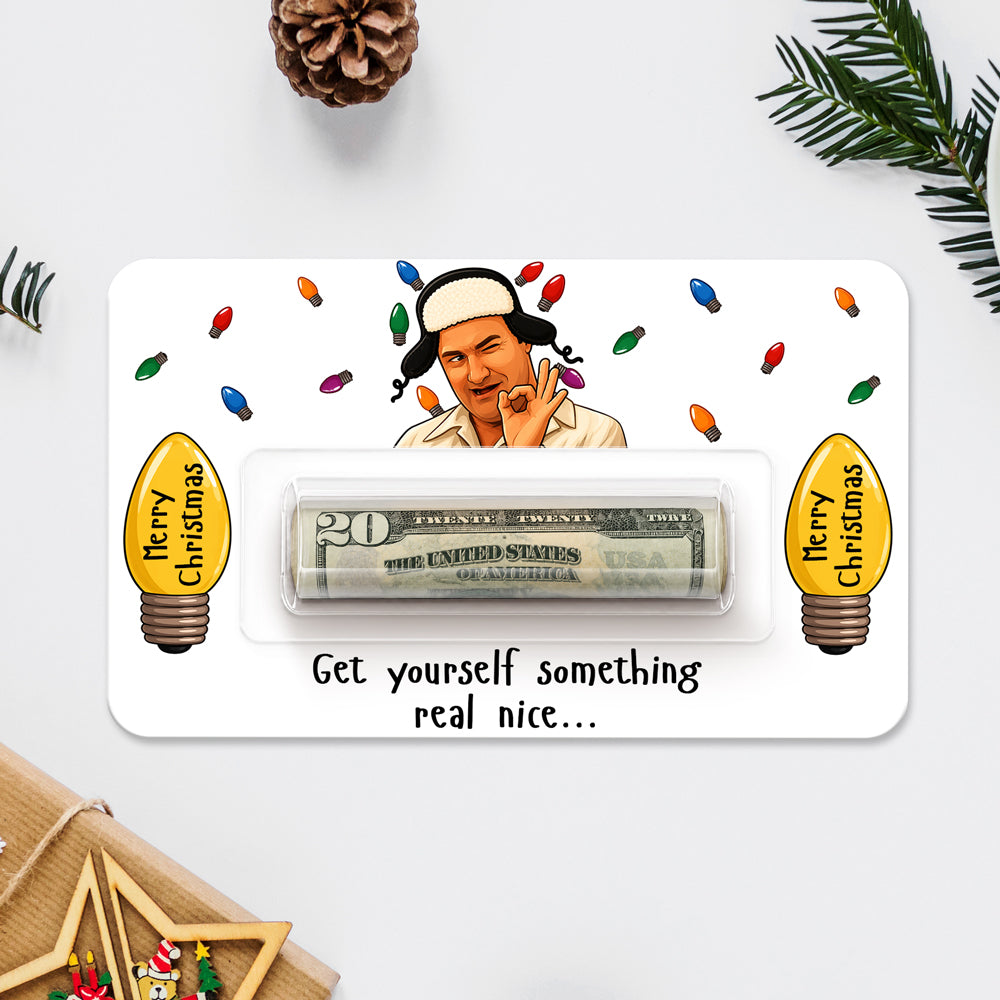 Cousin Eddie Money Holder Card – Funny Christmas Cash Gift Holder, Holiday Stocking Stuffer for Family & Friends LM32 669727