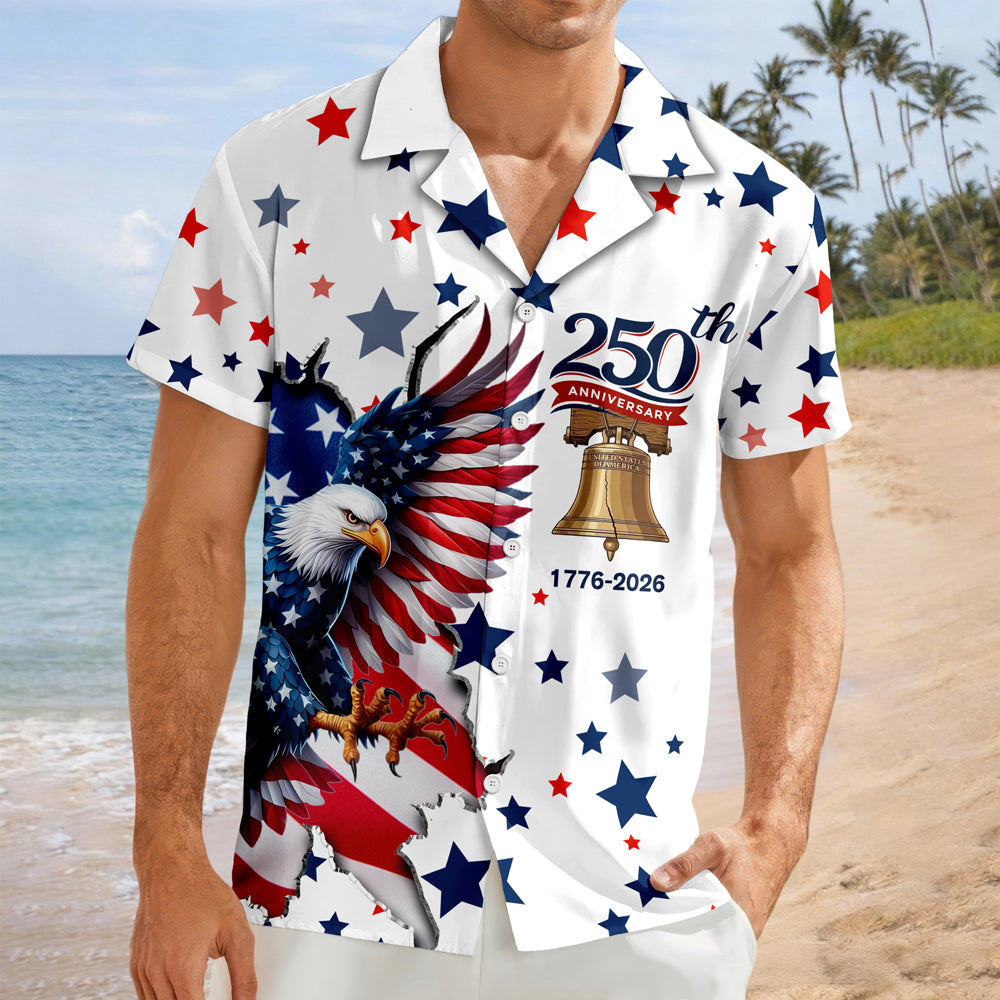 Personalized American 250th Anniversary Hawaiian Shirt CH07 910940