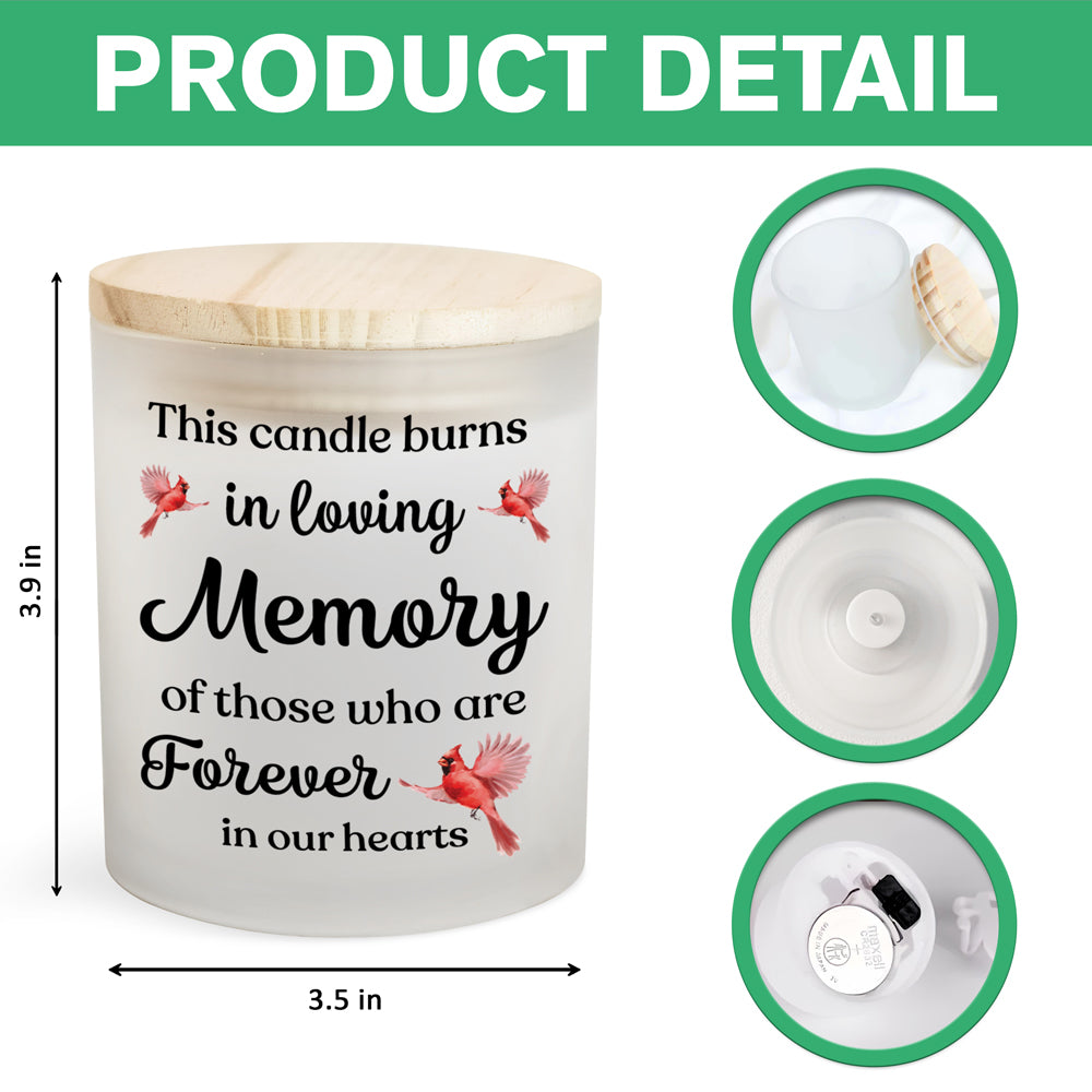 Custom Photo In Loving Memory Of Precious Moments Memorial Glass Jar With LED Candle LM32 893493