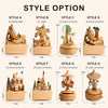 Personalized Kid Name Engraved Wooden Music Box Baby Shower Gift Birthday Gift for Kids CH07 180110