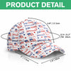 Custom Name USA 250 Years Anniversary Semiquincentennial 1776–2026 Patriotic Classic Cap HO82 902206