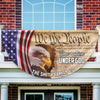 Custom Family Name We The People America Non-Pleated Fan Flag TH10 896439