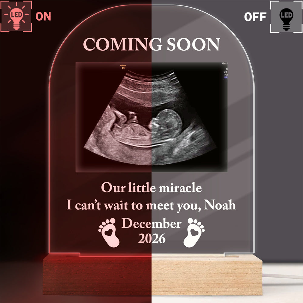 Custom Photo Baby’s Ultrasound LED Night Light TH10 171363