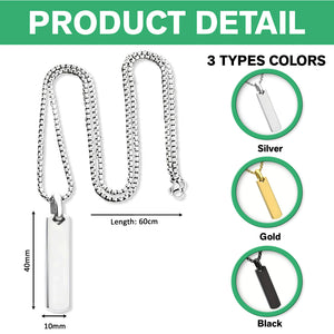 Custom Your Eyes Photo Long Necklace TH10 892857