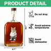 Custom Photo And Name Cat Whiskey Bottle For Cat, Pet Lovers HA75 897590