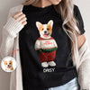 Custom Photo Dog Cat Xmas Clothes Christmas Dark Shirt Gift For Dog Cat Pet Lover HA75 898270