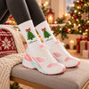 Personalized Name Christmas Tree Embroidered Socks HO82 904016