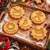 Custom Family Name Acorn Cookie Stamp, Personalized Holiday Baking Gift LM32 670285