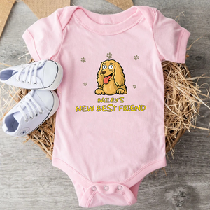 Baby New Best Friends Personalized Baby Onesie HA75 892198