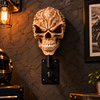 Motorcycle Skull Helmet Holder - Birthday Gift For Biker HO82 903940