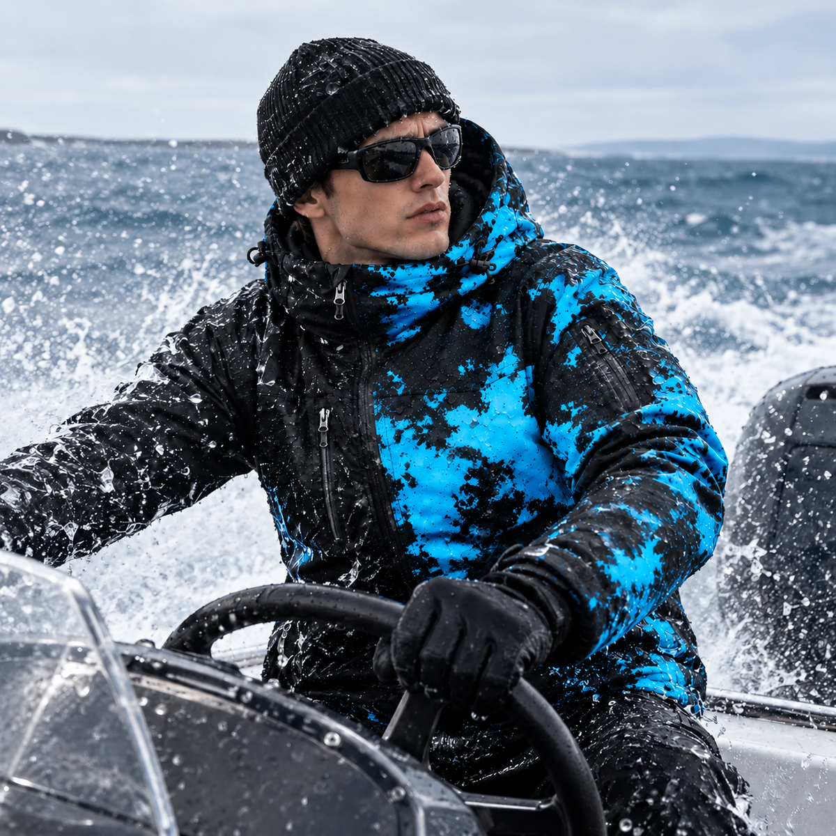Reactive Jacket, Men’s Water-Activated Color Changing Jacket HO82 903948