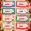 Personalized North Pole Mail Christmas Money Envelope – Custom Name Cash Gift for Kids CH07 180930