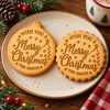Custom Family Name We Wish You A Merry Christmas Cookie Stamp HA75 919610