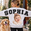 Custom Baby Photo Shoulder To Shoulder Shirt Gifts For Dog Lovers CH07 181030