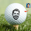 Custom Face Photo Golf Ball Stamp Box, Golf Club Gift, Golf Lovers Gift TH10 896937