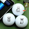 Custom Dog Photo Golf Ball Stamp Box, Golf Club Gift, Golf Lovers Gift HA75 898550