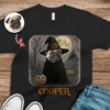 Custom Spooky Cute Dog Halloween Dark Shirt Personalized Dog Lover Gift CH07 899426
