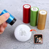 Custom Photo Golf Ball Stamp Box for Dad Father's Day Gift HA75 921102