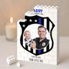 Custom Photo Brick Blocks Police Officer - Personalized Father’s Day Gift LM32 669089