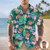Custom Funny Face Birthday Aloha Hawaiian Shirt - Personalized Shirt Gift for Beach Party Outfit HA75 921118