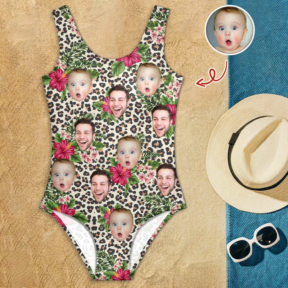 Custom Photo Human Leopard Summer Swimsuit CH07 911242