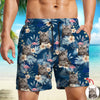 Custom Cat Photo Tropical Vacation Aloha Beach Short Gift For Cat Lover HO82 902646